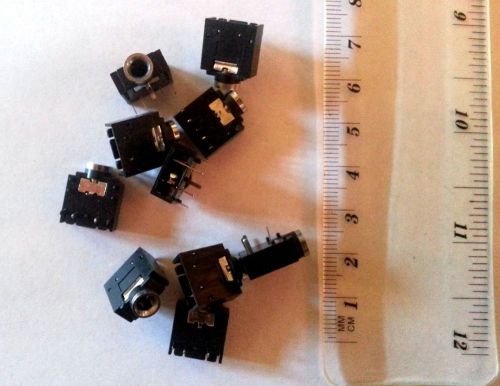 3.5mm 1/8&#034; stereo jack socket pcb mount connector 5pin for sale