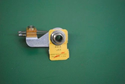 SWITCHCRAFT RIGHT ANGLE OPEN FRAME JACK  22A JAX NEW