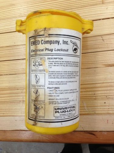 Electrical Plug Safety Lockout Canister