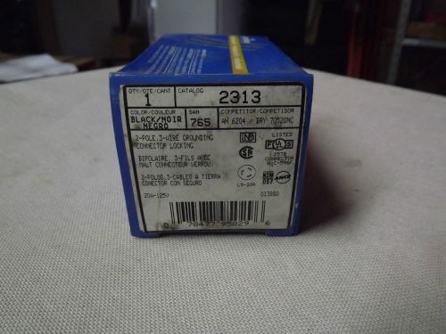 Lot of 9 leviton 2313 locking receptacle l5-20r 20a/125v l5-20 new for sale