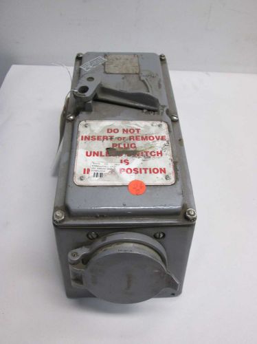 T&amp;B RUSSELLSTOLL CFCSRA 13-60 600V-AC 60A AMP RECEPTACLE D403333