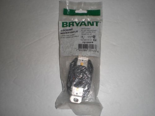 Bryant 72120fr locking receptacle  l21-20 20a 120/208v for sale