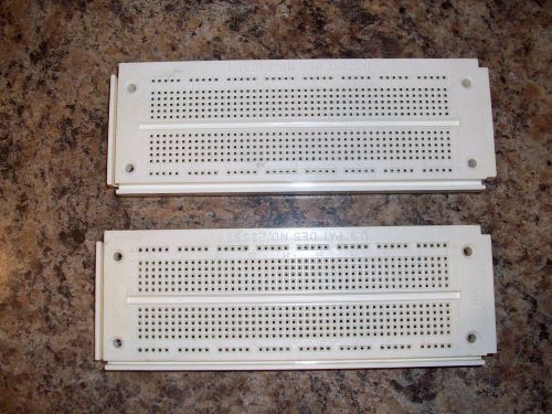 Lot of Two Breadboard Electronic Experimentor Sockets 300