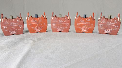 Siemens terminal block lot of 5 3sb14 00-0a for sale