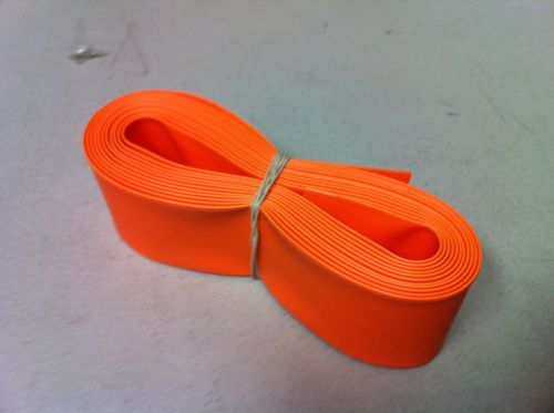 1&#034; id / 25mm thermosleeve orange polyolefin 2:1 heat shrink tubing - 10&#039; section for sale