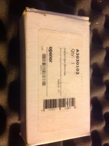 NEW UPONOR/WIRSBO A3030102 HEAT AND COOL RADIANT THERMOSTAT