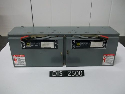 Square d 600 volt 100 amp fused qmb panelboard switch (dis2500) for sale