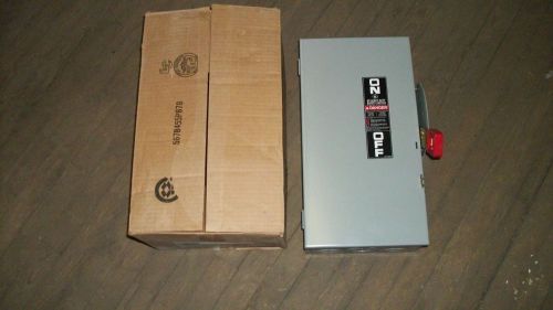 GE Model 10 100amp 3pole non-fused Safety Disconnect switch nema1 new in Box