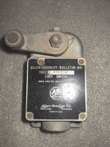 (q15-1) 1 used allen bradley 801-ase1-7 limit switch for sale