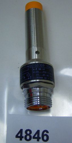 (4846) ifm efector proximity switch igo309 range 8mm qd for sale