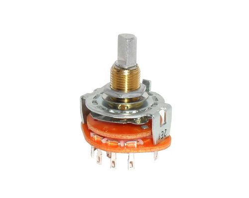 2p5p double pole five position rotary wafer switch for sale