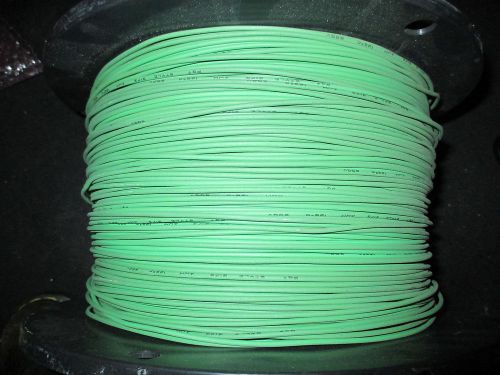 22 awg Green solid conductor 600v hook up wire 4000ft+