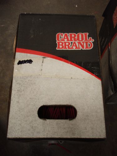 Carol brand fire alarm cable 1000&#039; 18 gauge unshielded !50e! for sale
