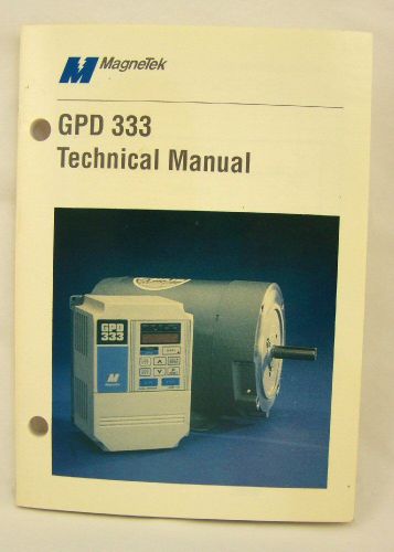 GPD 333 Technical Manual Magnetek