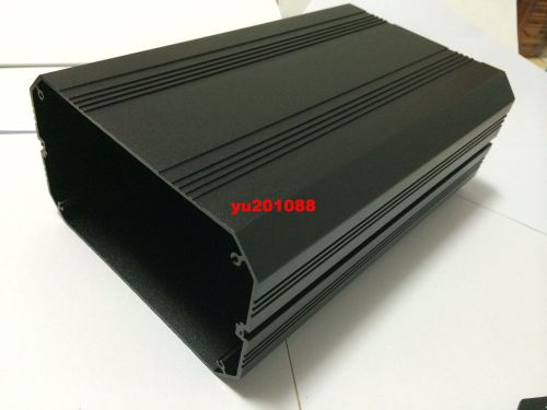 Diy aluminum project box electronic enclosure case black 250x160x94mm(l*w*h) for sale