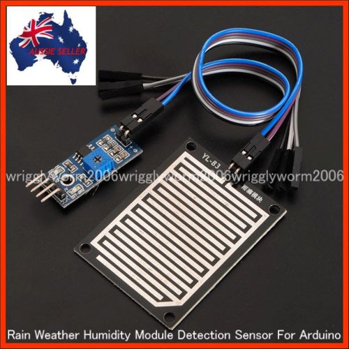 Arduino new humidity rain weather module raindrops detection sensor - brand new for sale