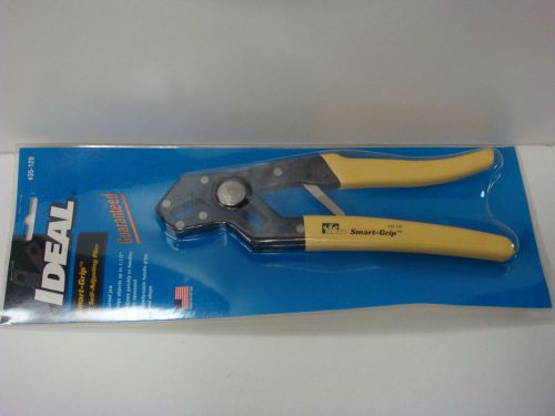IDEAL # 35-120 9&#034; Self Adjusting 1-1/2&#034; Jaw SMART-GRIP Plier MADE IN USA NEW