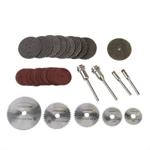 39pcs resin metal cutting blade wheels disc set for dremel rotary tool for sale
