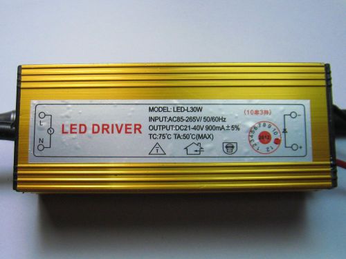 30w  floodlight drive power constant current source 30w integrated power supply for sale