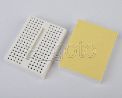 1pcs new white solderless prototype breadboard 170 tie-points for arduino for sale