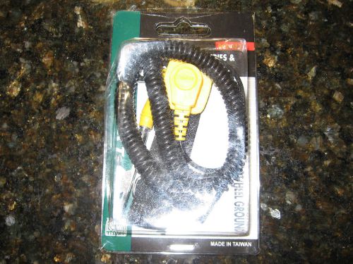 Eclipse 900-022 esd wrist strap,adj,10 ft l,yellow/black for sale