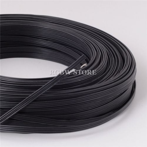 100m 0.3mm? 22awg 4pin extension black wire cable for 2801 8806 led strip module for sale