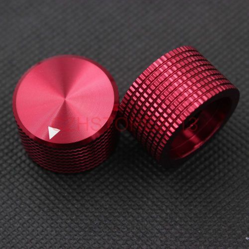 10xsolid aluminum turntable cd amplifier 6mm shaft potentiometer knob,25*15.5mm for sale