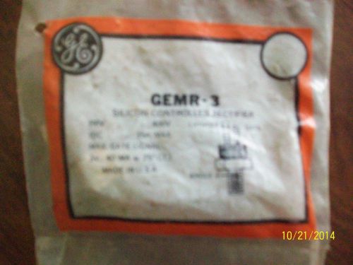 GE GEMR-3 SILICON CONTROLLED RECTIFIER NEW