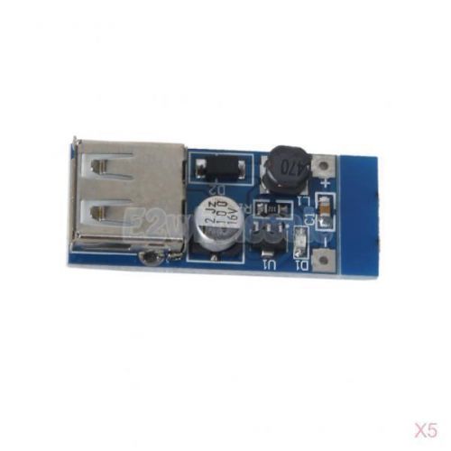 5x Mini PFM Control DC-DC 0.9V-5V to 5V Converter USB Step Up Power Boost Module