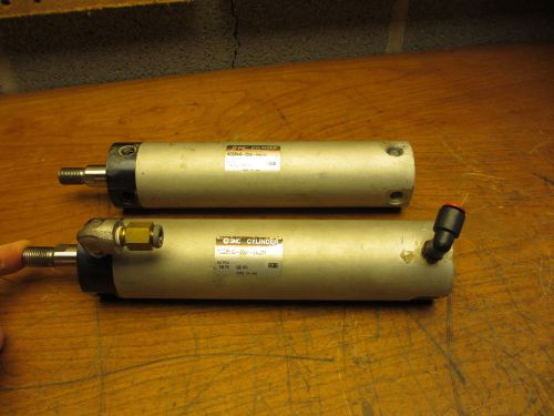SMC NCGBN40-0500-XA22M Lot of 2 Air Cylinders Actuators Pneumatic