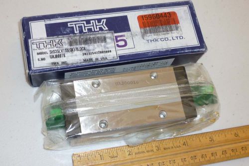 Thk shs25lv1ss lm caged ball linear positioning slide block, new in box for sale