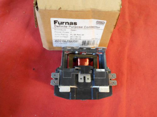 Furnas definite purpose contactor 45dg10ajd8ax591 series c for sale