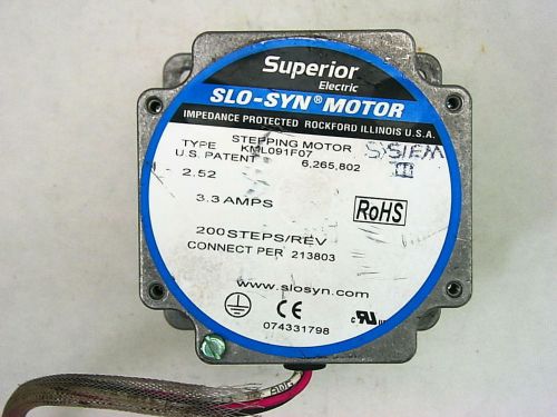 Superior Electric Slo-Syn Stepping Motor KNL091F07