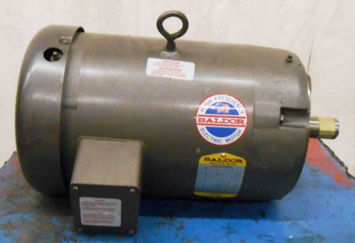 Baldor, industrial motor, vm3710t, 7.5hp, 3 phase, 1725 rpm, 37a03w542 for sale