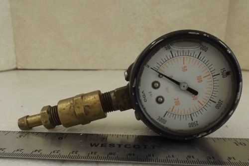 VDO 2-1/2&#034; 0-3000 PSI Liquid Filled GAUGE made in Germany