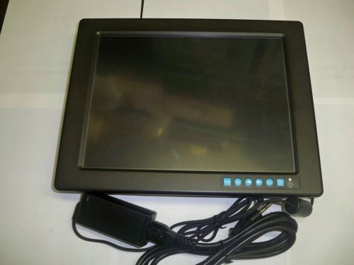 ADVANTECH TOUCHPANEL DISPLAY  12&#034;  MOD FPM-3120G-RAE  with power cord