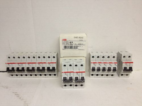 Lot of 15 - ABB Assorted Circuit Breakers S271, S272 and S202 Series - New!