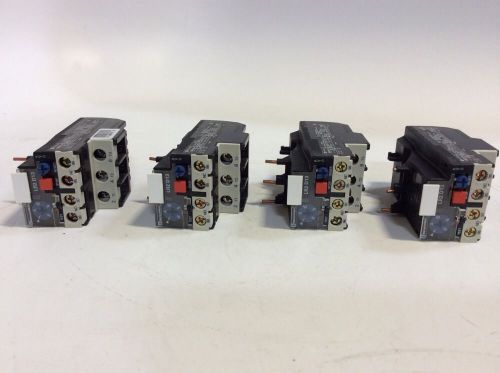 LOT OF 4 Telemecanique Therman Overload Relay LR2-D1314