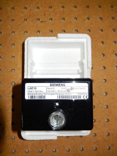 NEW Siemens Combustion Flame Detector Relay 220V 50/6 LAE10-220