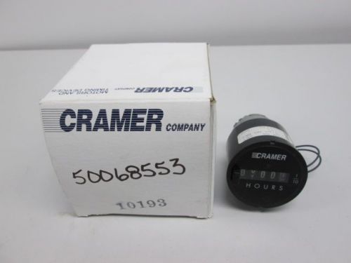 NEW CRAMER COMPANY 10193 HOURS MOTOR TIMER 115V-AC D256292