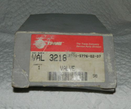 Trane Alco Solenoid Valve VAL3218 REF: 2701-5776-02-07 New Part - Old Stock