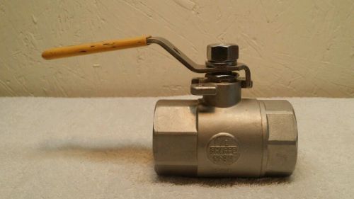 1 1/2&#034; sharpe model cf8m stainless steel sanitary ball valve for sale