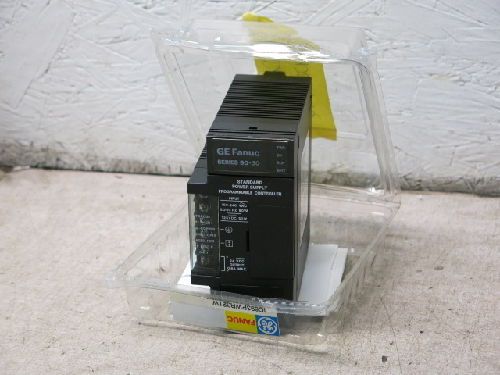 GE FANUC IC693PWR321W SERIES 90-30 PLC POWER SUPPLY 120/240 VAC (NEW IN PACKAGE)
