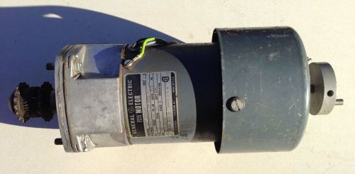 GENERAL ELECTRIC MINA GEAR MOTOR GE 5SCP1OPG25X (20 MFD) 115V CONT DUTY