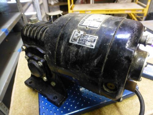 Bodine Electric co fractional horsepower gearmotor NSH-55RH 1/4 hp DC 1725 rpm