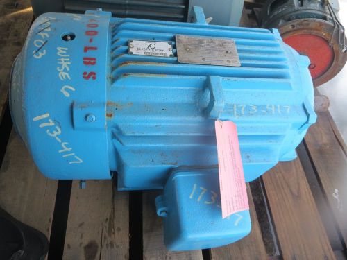 Ge 20 hp energy saver extreme duty ac motor 5ks286ssp205d12 1200 rpm for sale