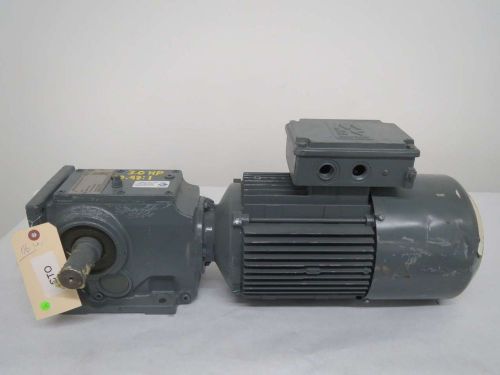Sew eurodrive ka46 10.48:1 gear 3hp 575v-ac 1720/164rpm electric motor b367453 for sale
