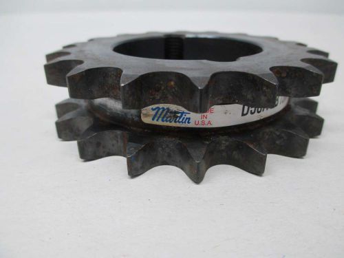 NEW MARTIN D50ATB18H 1610 TAPERED BUSHED CHAIN DOUBLE ROW SPROCKET D353267