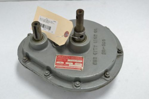 Hub city 230 parallel shaft drive single gear reducer 3/4in 1in 5:1 b205272 for sale