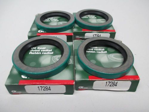 LOT 4 NEW CHICAGO RAWHIDE 17284 2-7/16X1-11/16X5/16IN OIL SEAL D264388